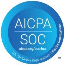 A blue circle with the words airpa soc on it.